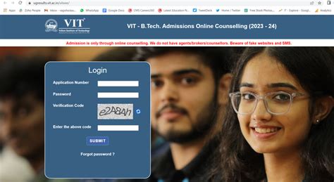 viteee result 2023|vit chennai application form 2023.